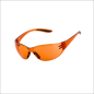 Preview: Racer Schutzbrille orange Polycarbonatscheiben